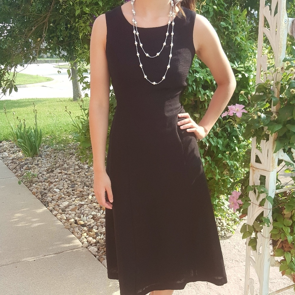 NWOT Black Ankle-Length Dress